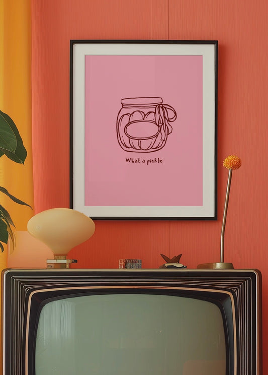 What a Pickle - A4 Print