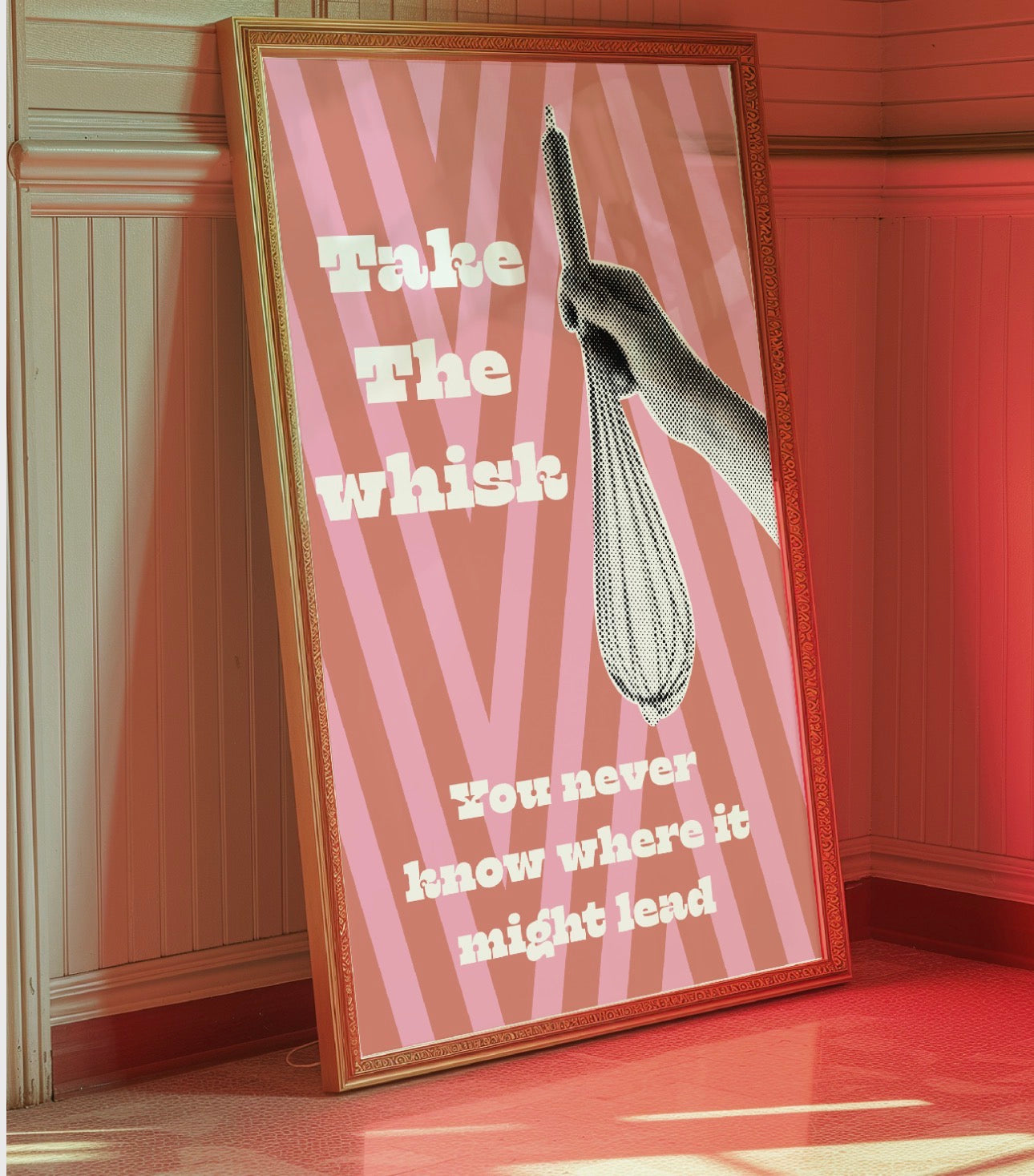 Take the Whisk- A4 Print