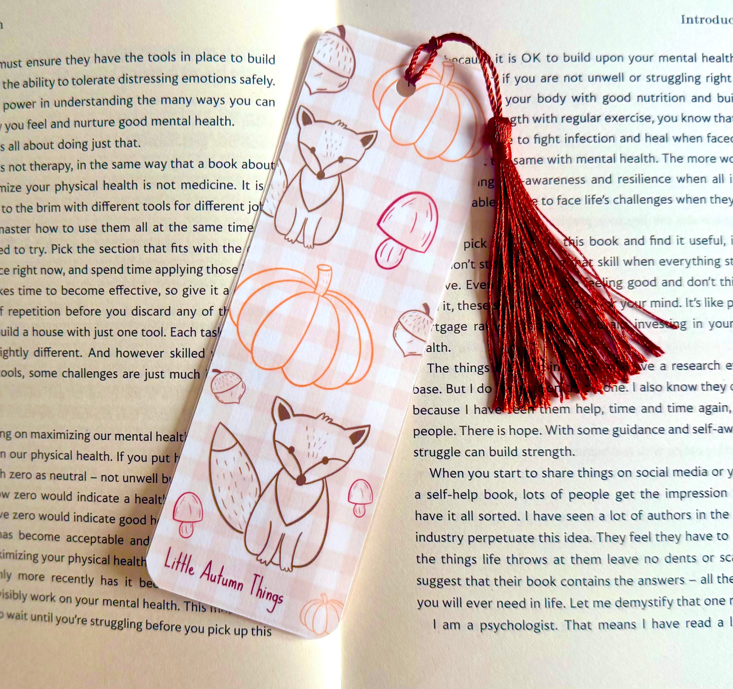 Autumnal Bookmarks
