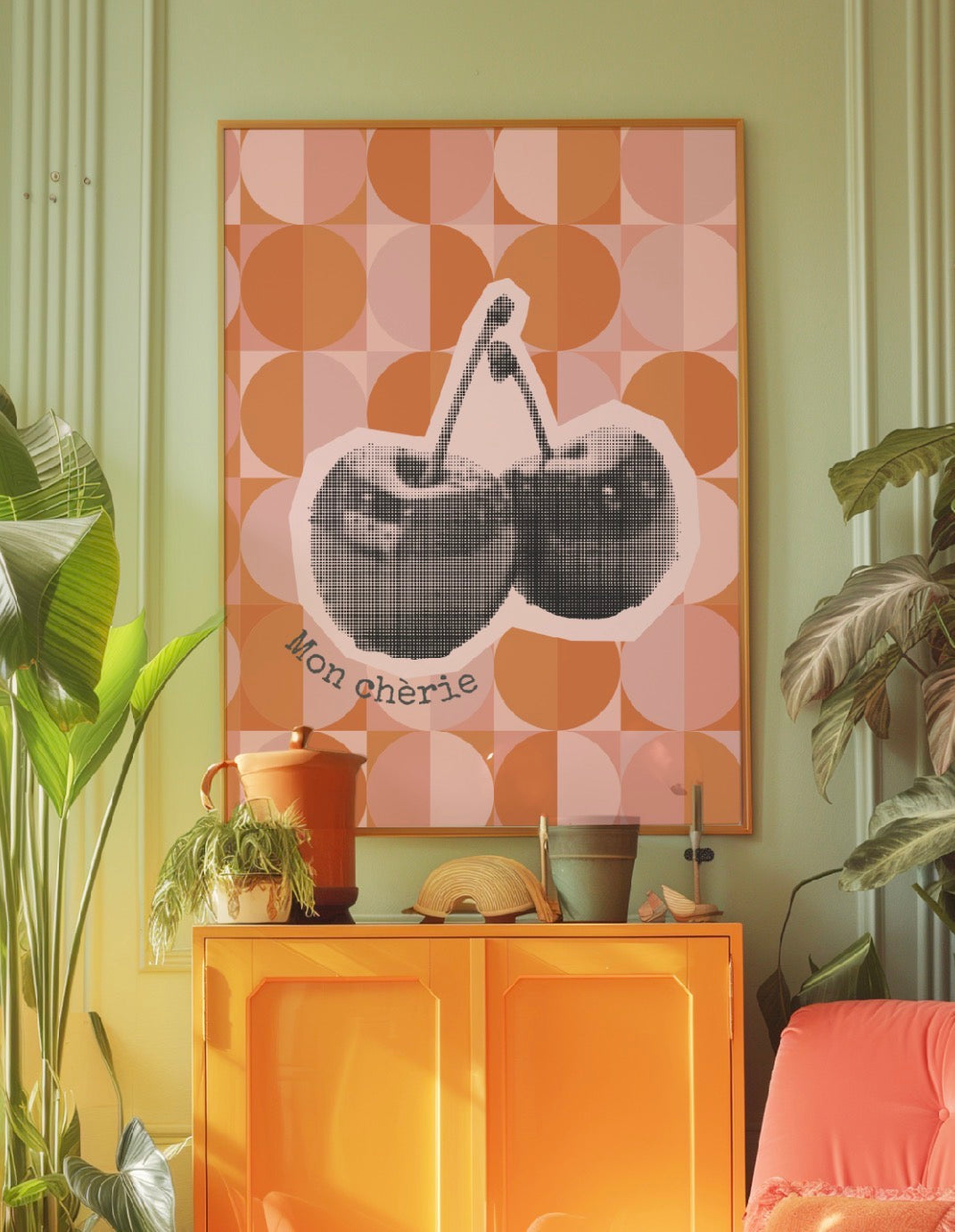 Mon Chèrie - A4 Print