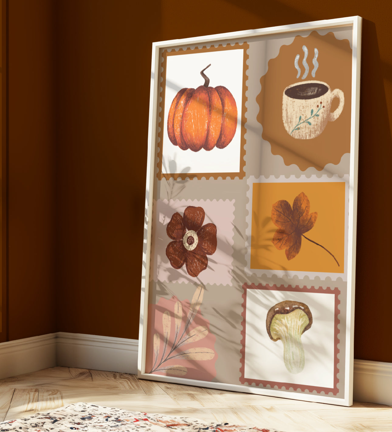 Autumn Cosy Vibes Art Print