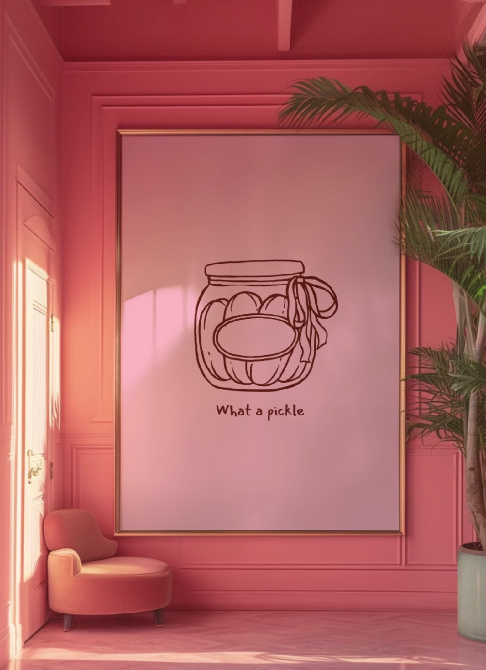 What a Pickle - A4 Print