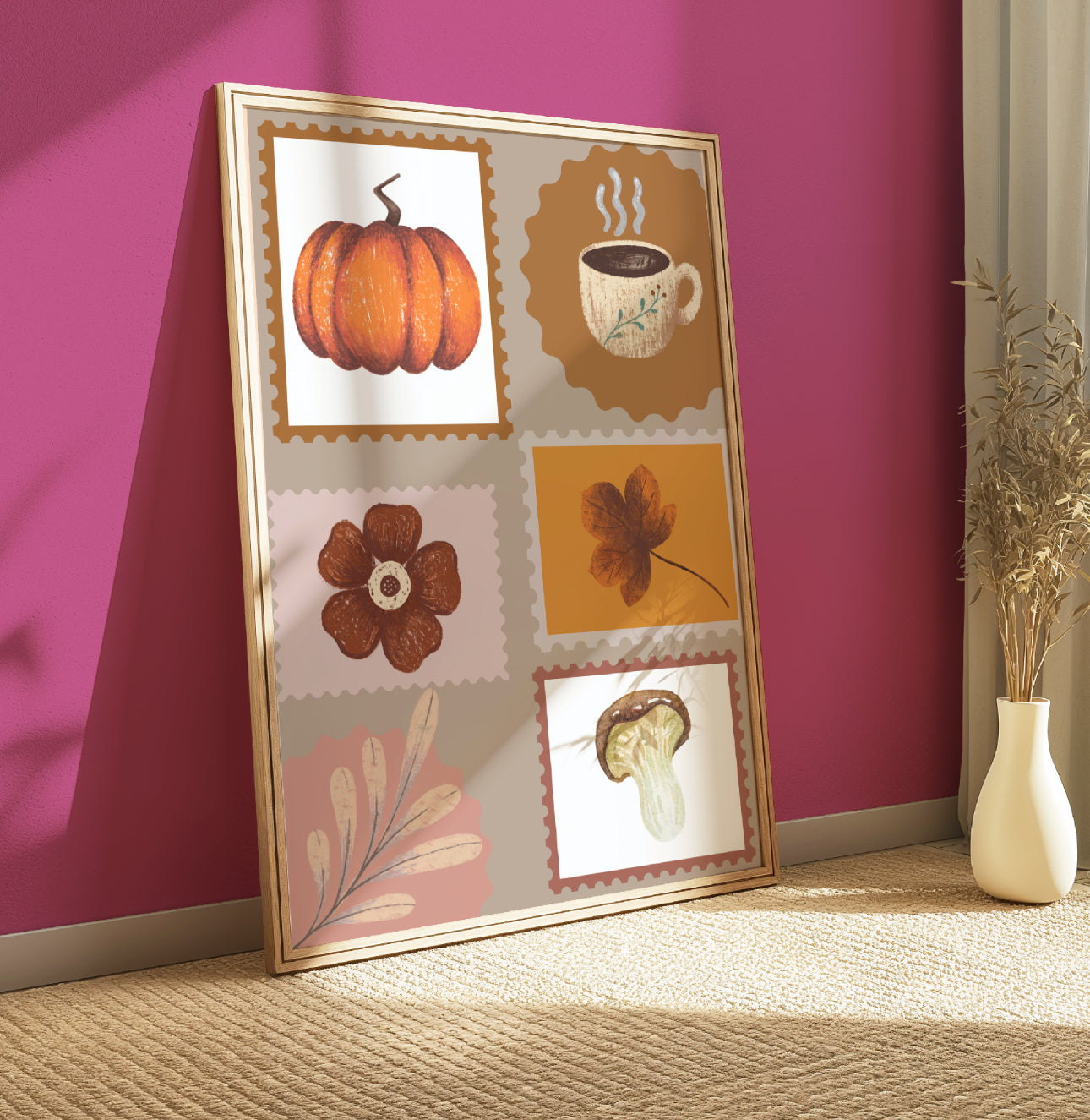 Autumn Cosy Vibes Art Print
